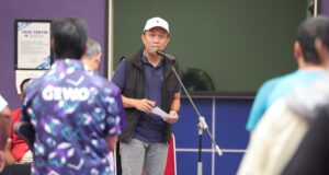 Kadispora Amri Beri Challange Ke PTMSI Kota Palembang