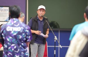 Kadispora Amri Beri Challange Ke PTMSI Kota Palembang