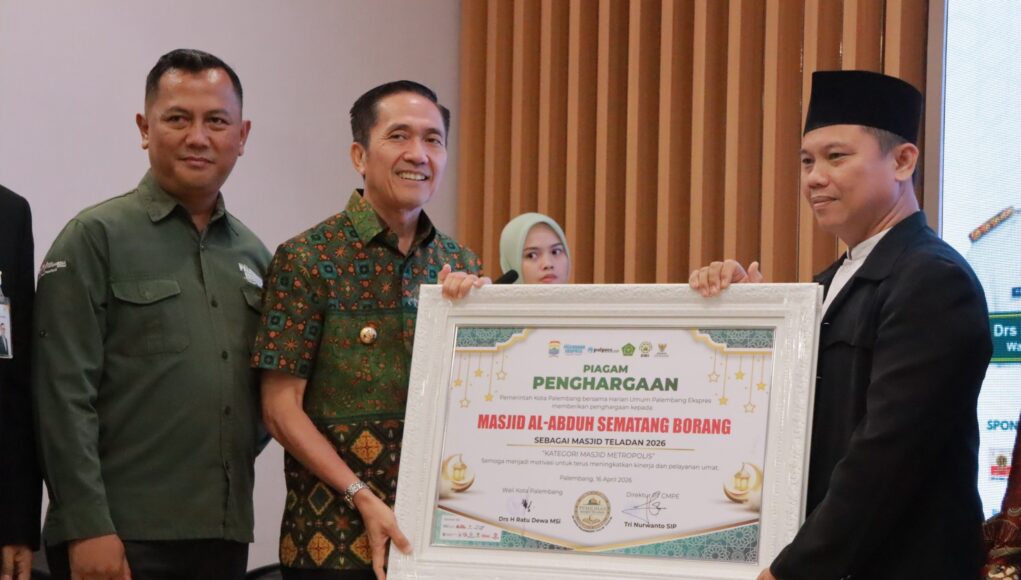 Ratu Dewa Guncang Palembang: Masjid Jadi Pusat Peradaban Modern