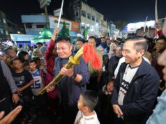 Wali Kota Palembang Ratu Dewa dorong ekonomi lokal lewat Car Free Night