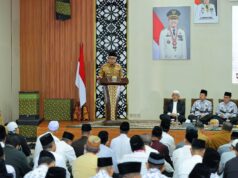 Sekda Palembang Pimpin Pelepasan Jemaah Haji PGRI, Doakan Jadi Haji Mabrur