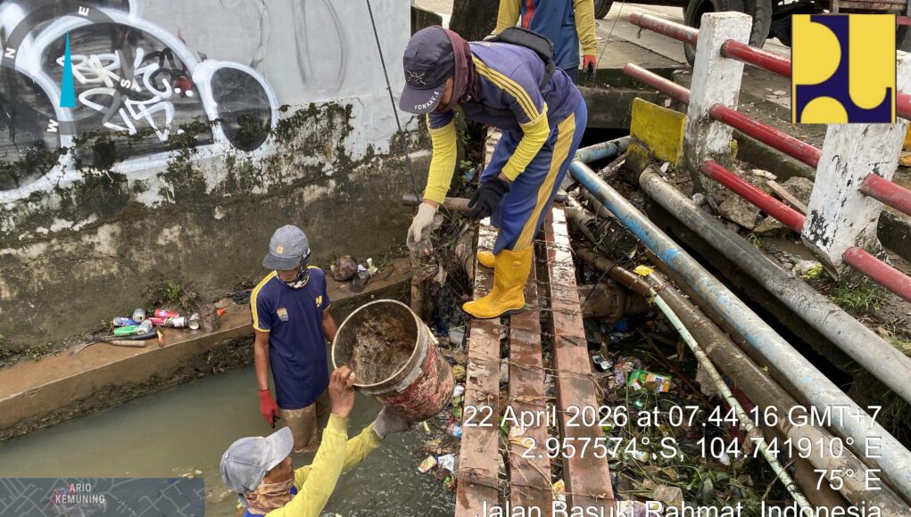 Gerak Cepat Pemkot Palembang, 11 Titik Banjir Masuk Penanganan Prioritas