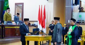 Sodingun Resmi Dilantik Gantikan Nyadiyanto, Bupati Toha Harap Perkuat Sinergi DPRD dan Pemkab Muba