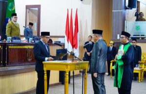 Sodingun Resmi Dilantik Gantikan Nyadiyanto, Bupati Toha Harap Perkuat Sinergi DPRD dan Pemkab Muba
