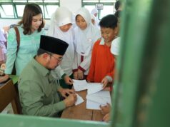 Bernostalgia di SMP Kartika II-1, Wawako Palembang Prima Salam: “Jangan Pernah Lupakan Sejarah Kita”