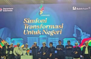 Ketua DPRD Sumsel,Andie Dinialdie SE.MM Hadiri Puncak HUT PT Bukit Asam
