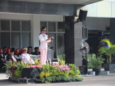 Wali Kota Palembang Ratu Dewa Pimpin Upacara Otda XXX