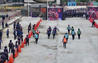 42 Tim Damkar Se-Indonesia unjuk skill di National Firefighter Skill Competition 2026