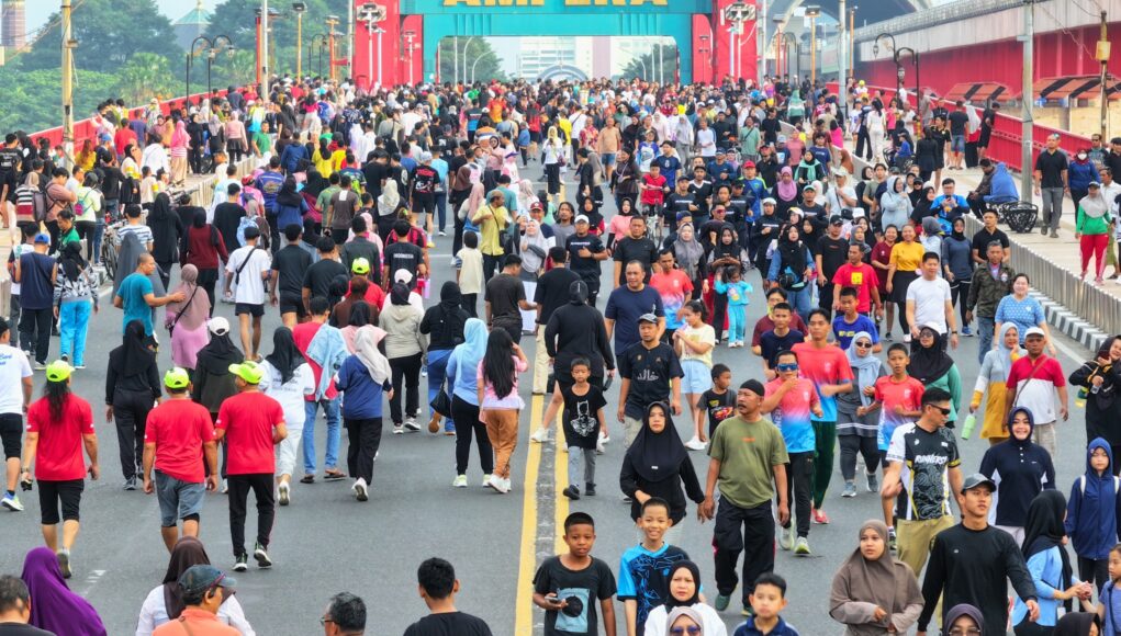 100 Petugas Turun, Uji Coba CFD Palembang Jadi Panggung Tertib dan Sehat