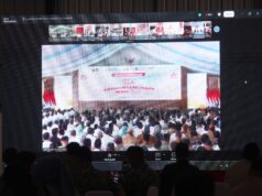 Sekda Sumsel Edward Candra Hadiri Peresmian Koperasi Merah Putih oleh Presiden Prabowo, Pemprov Siap Dukung Ekonomi Kerakyatan