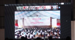 Sekda Sumsel Edward Candra Hadiri Peresmian Koperasi Merah Putih oleh Presiden Prabowo, Pemprov Siap Dukung Ekonomi Kerakyatan