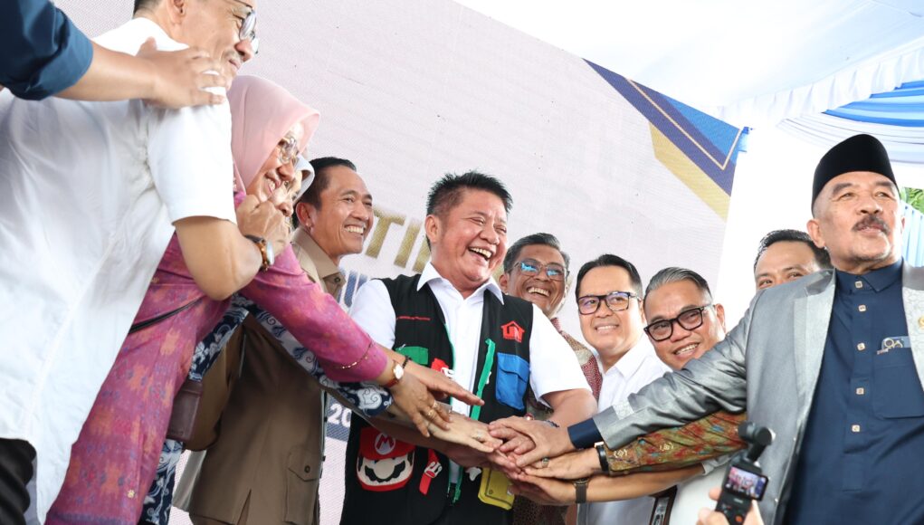 Target 3.067 ruma, Herman Deru dan Ratu Dewa Dewa GEBRAK RUTILAHU Sumsel 2026