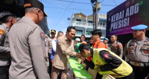 Dukung Kesejahteraan Driver Ojol, Ratu Dewa Hadiri Peresmian Kedai ADO dan Siapkan 500 SIM Gratis