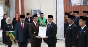 Lantik Pejabat Eselon 2, 3 dan 4, Ratu Dewa Harapkan Adanya Percepatan Program Pemerintah