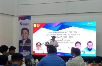 Pengurus Baru Squash Sumsel Resmi Dilantik, Targetkan Lahirkan Juara Nasional