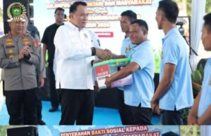 Ketua DPRD Provinsi Sumsel Hadiri Panen Raya Jagung Serentak di OKU Selatan