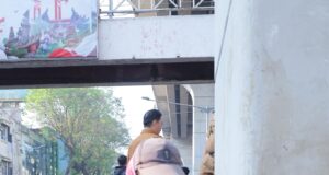 Sekda Aprizal Tinjau Pengecatan Trotoar Sudirman, Ajak Pengusaha Berkontribusi
