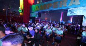 Sambut HUT Palembang ke-1343, Ribuan Pelari dari 140 Daerah Ramaikan Mandiri Ampera Tourism Run
