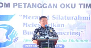 Gubernur Herman Deru Dorong Forkom Petanggan Perkuat Persatuan dan Pelestarian Budaya Komering