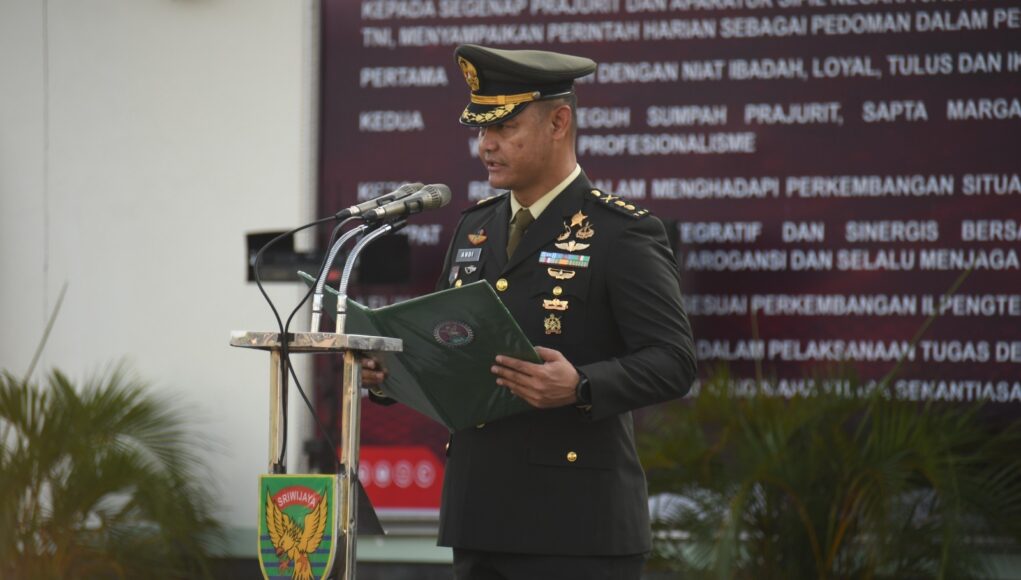 Dari Bumi Sriwijaya, Korem 044/Gapo Kobarkan Semangat Pancasila untuk Indonesia
