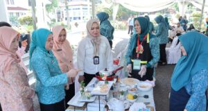 Kreatif! Ada Kue Ulang Tahun dari Sarden di Lomba Masak Palembang, Cara Unik PKK Cegah Stunting