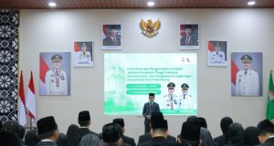 H Ratu Dewa Lantik 127 Pejabat Pemkot Palembang, 6 Kepala Dinas Bergeser Posisi