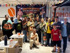 Semarak Hari Bhayangkara ke-80, Bidhumas Polda Sumsel Pererat Kemitraan dengan Insan Pers Lewat Nonton Bareng Piala Dunia 2026