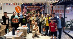 Semarak Hari Bhayangkara ke-80, Bidhumas Polda Sumsel Pererat Kemitraan dengan Insan Pers Lewat Nonton Bareng Piala Dunia 2026