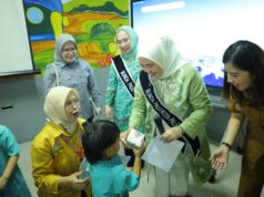 Bunda PAUD Kota Palembang Tinjau MPLS, Tekankan Pentingnya Lingkungan Belajar yang Positif