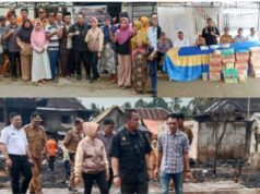 Pemkab Empat Lawang Salurkan Bantuan Darurat untuk 14 Rumah Korban Kebakaran
