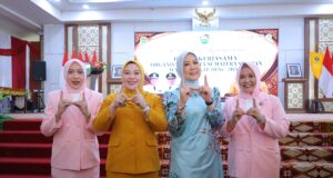 Ketua DWP Kota Palembang Hadiri Pengukuhan BKOW Sumsel, Perkuat Sinergi Organisasi Perempuan Dukung Pembangunan Daerah