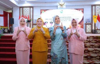 Ketua DWP Kota Palembang Hadiri Pengukuhan BKOW Sumsel, Perkuat Sinergi Organisasi Perempuan Dukung Pembangunan Daerah
