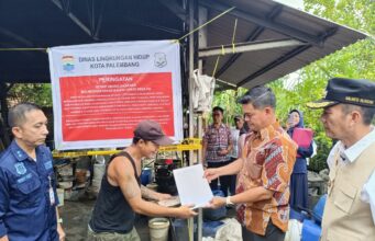 Pemkot Palembang Tutup Sementara 3 Usaha Tahu di Ilir Barat I, Ajak Pelaku Usaha Benahi Pengelolaan Limbah