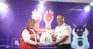 PMI Palembang dan LRT Sumsel Bersinergi Lewat “LRT Care”