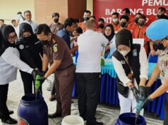 Polda Sumsel Musnahkan Barang Bukti Narkotika Senilai Rp7,9 Miliar, Selamatkan 83 Ribu Jiwa