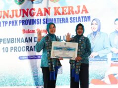 Ketua TP PKK Sumsel Feby Herman Deru Evaluasi 10 Program Pokok PKK di Empat Lawang, Tekankan Pentingnya IVA Test dan Literasi Digital