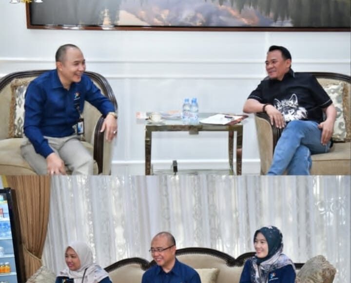 Ketua DPRD Provinsi Sumsel Andhie Dinialdie Terima Tim Sensus Ekonomi 2026