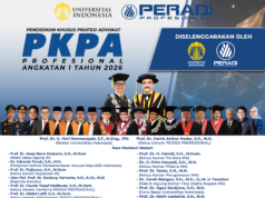 Gandeng Jaksa Agung Hingga Hakim Agung, UI dan PERADI Gelar PKPA Profesional