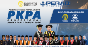 Gandeng Jaksa Agung Hingga Hakim Agung, UI dan PERADI Gelar PKPA Profesional