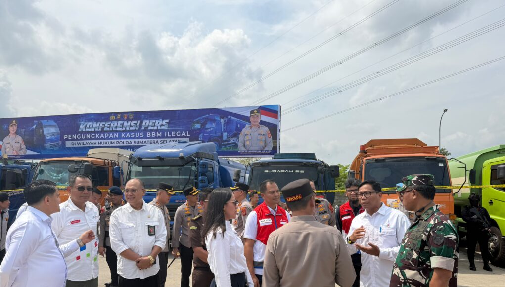 Berantas 1,3 Juta Liter BBM Ilegal, Kapolda Sumsel Diapresiasi SKK Migas