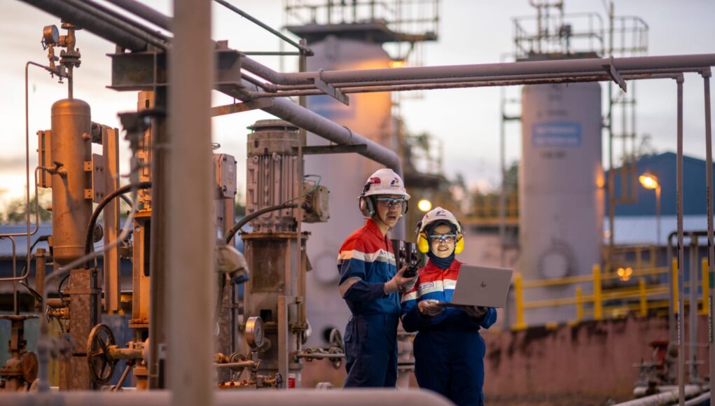 Sambut HUT ke-81 RI, Pertamina Hulu Rokan Zona 4 Bor 3 Sumur Infill, Tambah Produksi 1.400 BOPD