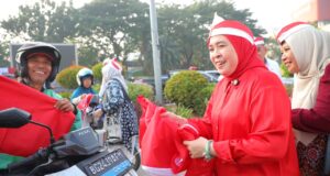 5.000 Bendera Merah Putih Gratis Dibagikan Pemkot Palembang Sambut HUT ke-81 RI