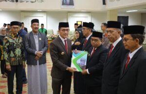 Wali Kota Palembang Ratu Dewa: Kepengurusan Baznas Baru Adalah Amanah Besar Kelola Kepercayaan Umat