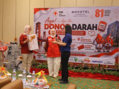PMI Palembang bersama Novotel Hotel gelar donor darah HUT RI ke 81, 200 kantong terkumpul dalam 30 menit
