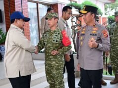 Presiden RI Prabowo Kunjungan di Palembang. Pangdam II/Swj : Sebanyak 3000 Personel TNI dari Yonif TP Dikerahkan Tangani Karhutla di Sumsel