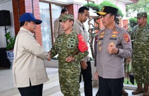 Presiden RI Prabowo Kunjungan di Palembang. Pangdam II/Swj : Sebanyak 3000 Personel TNI dari Yonif TP Dikerahkan Tangani Karhutla di Sumsel