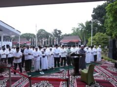 Pemkot Palembang Gelar Sholat Istisqa, Munajat Minta Hujan di Tengah Kabut Asap