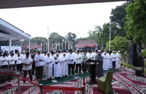 Pemkot Palembang Gelar Sholat Istisqa, Munajat Minta Hujan di Tengah Kabut Asap