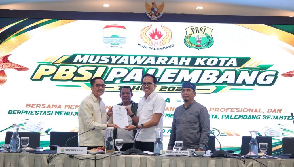 Ratu Dewa kembali nakhodai PBSI Palembang, Target Raih Emas dan cetak atlet usia dini