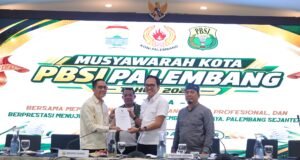 Ratu Dewa kembali nakhodai PBSI Palembang, Target Raih Emas dan cetak atlet usia dini